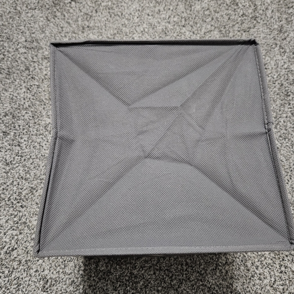 Fabric Storage Cube - Grey Pattern - Picture 10 of 15